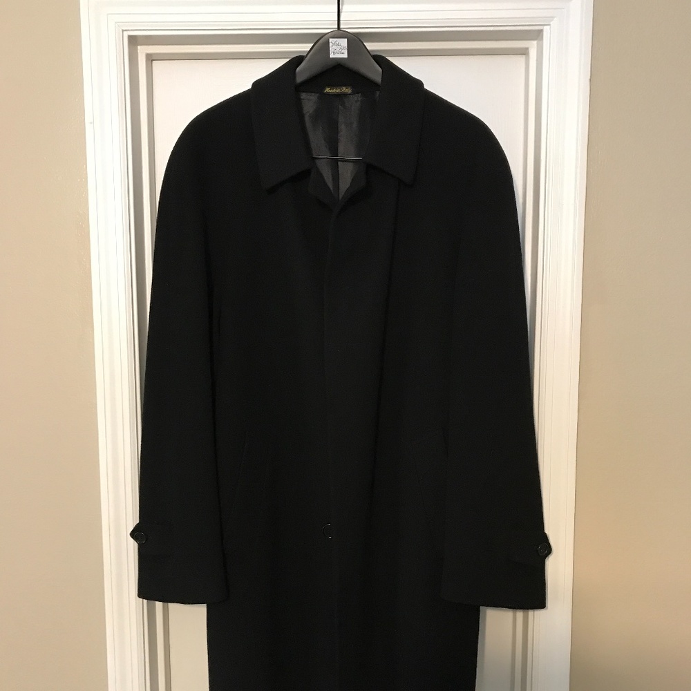 Cashmere/Wool Blend Overcoat